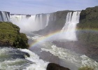 Devils throat with rainbow  Iguazu Falls Devil&#39;s Throat